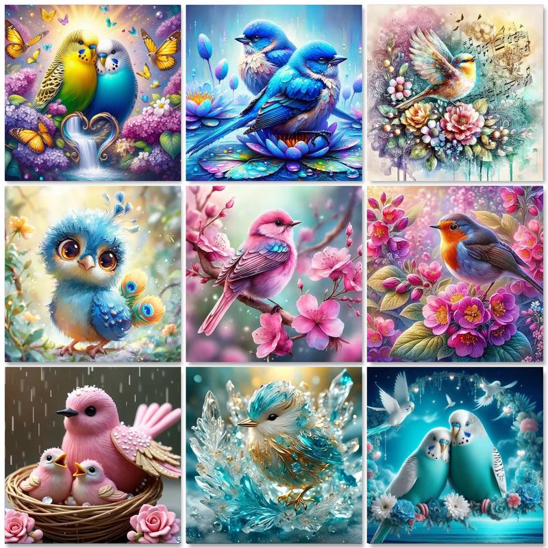 Plant Parenthood - GATYZTORY Animal Diamond Painting Parrot Full