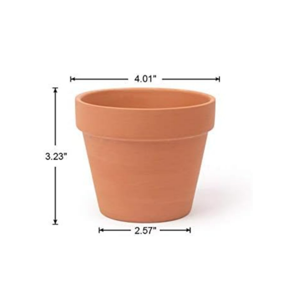 6pcs 4 inch Terracotta Pots Fl - Cactus Mix Pot incelemesi ve fiyatı