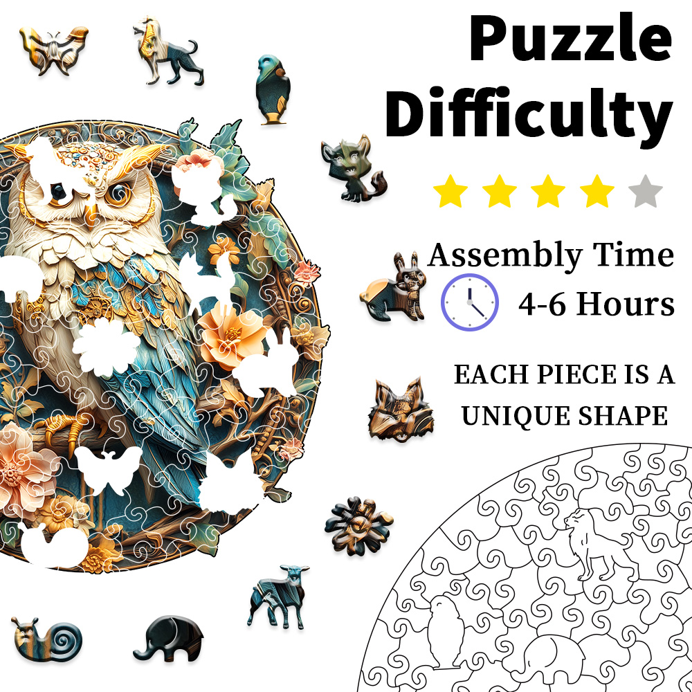 Wooden Puzzles for Adults, Par - Plant Parenthood incelemesi ve fiyatı