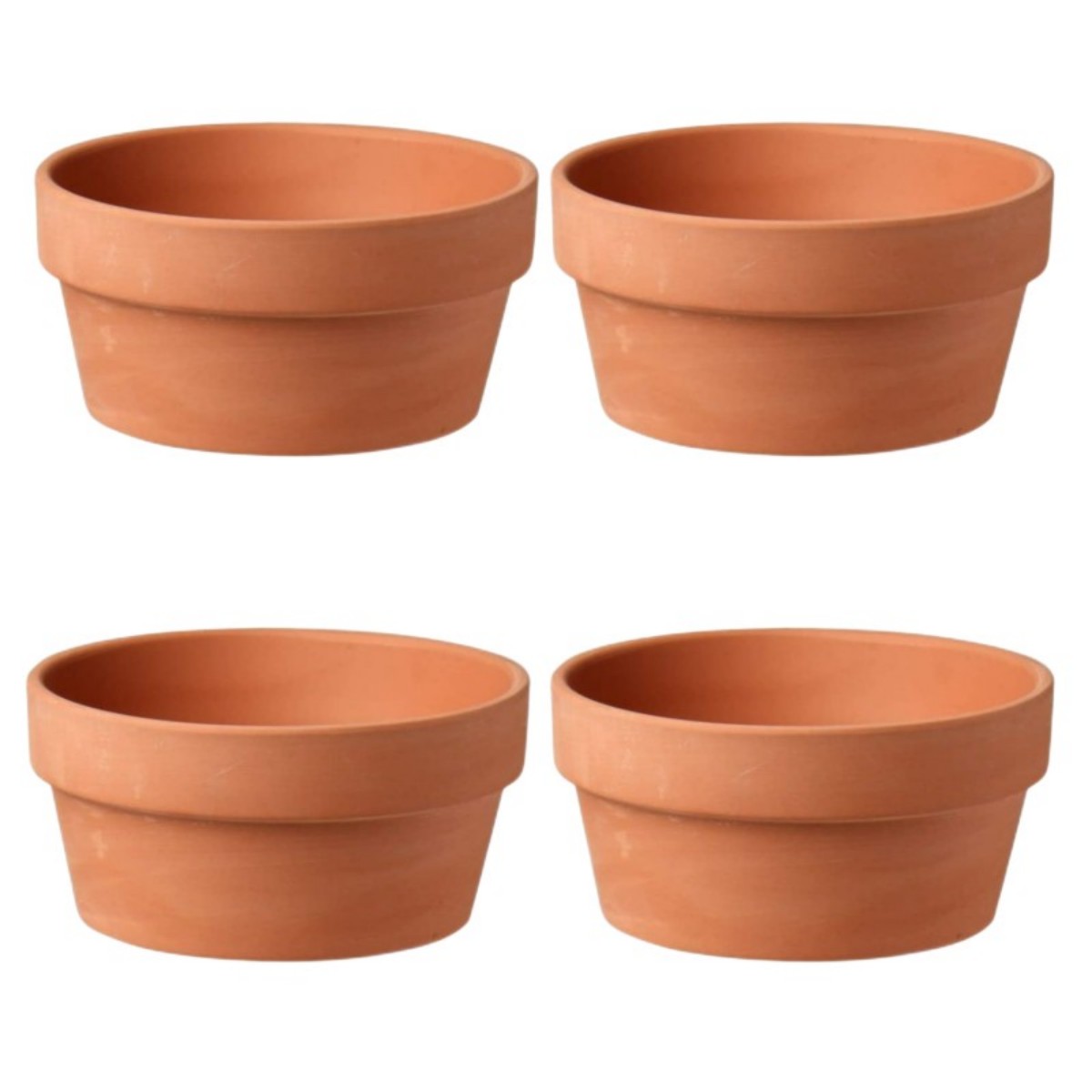 6 PCS Terracotta Buld Pots 3.5 - Cactus Mix Pot incelemesi ve fiyatı