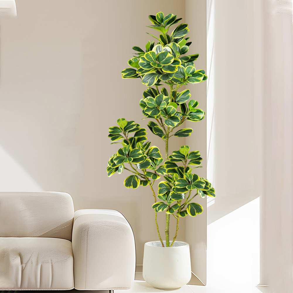 76cm/115cm Artificial Ficus Tr - Rubber Plant Ficus incelemesi ve fiyatı
