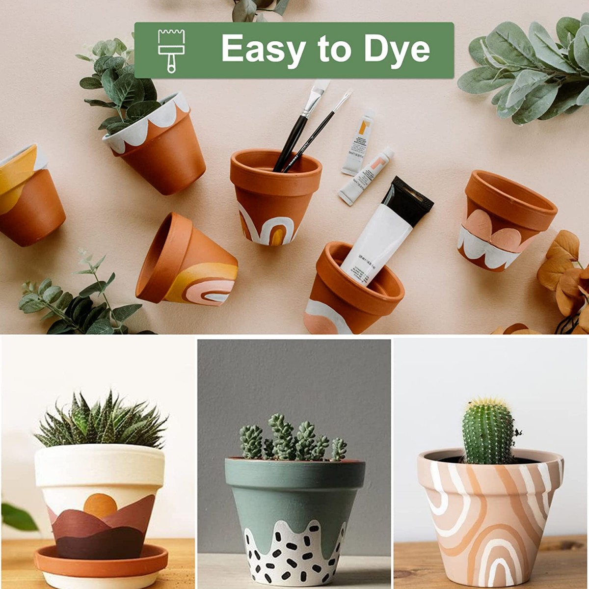 16 Pcs 1.8'' Terra Cotta Pots  - Cactus Mix Pot incelemesi ve fiyatı