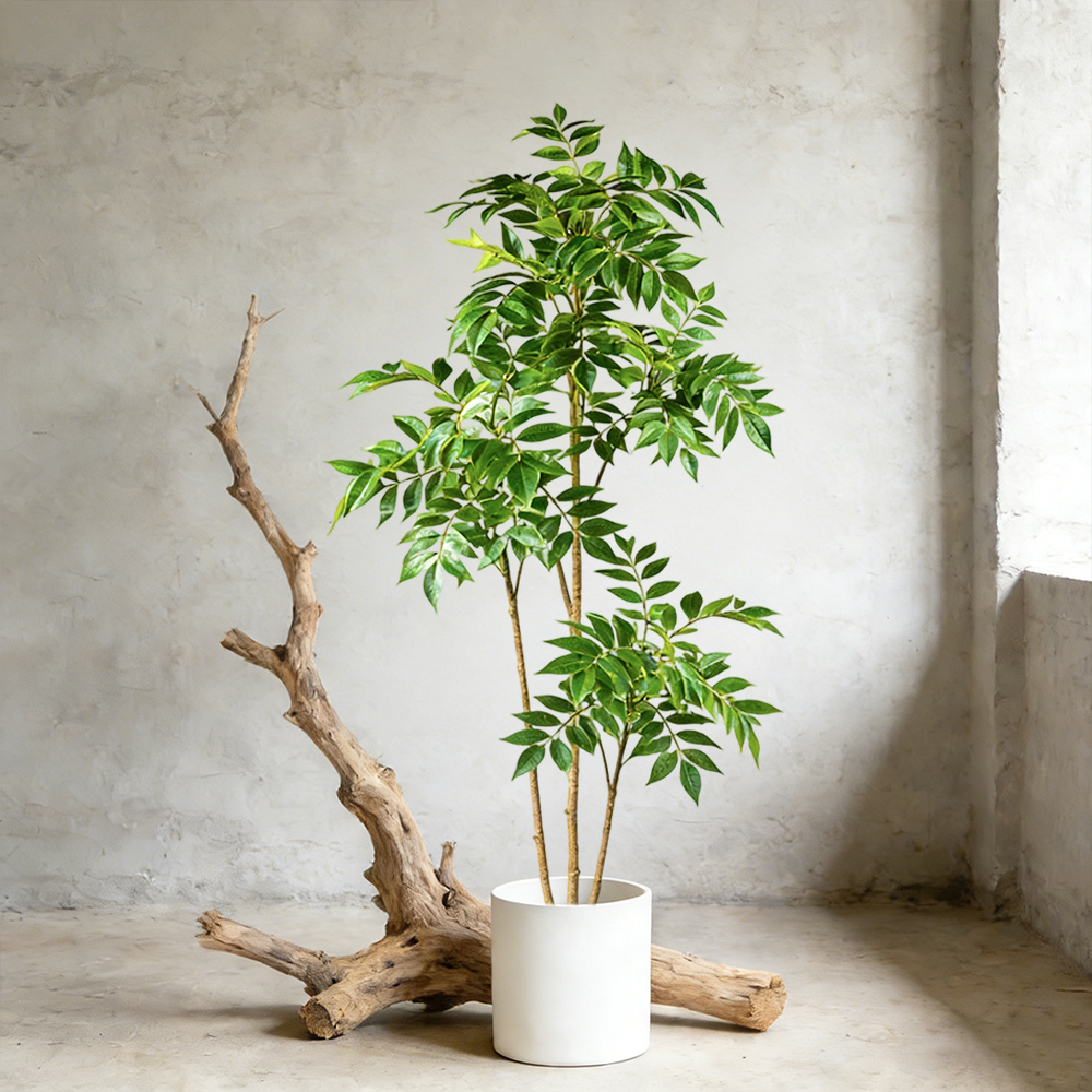 76-140cm Artificial Rubber Tre - Rubber Plant Ficus incelemesi ve fiyatı