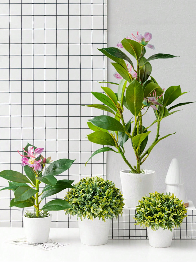 21-40cm Artificial Azaleas Pla - Rubber Plant Ficus incelemesi ve fiyatı