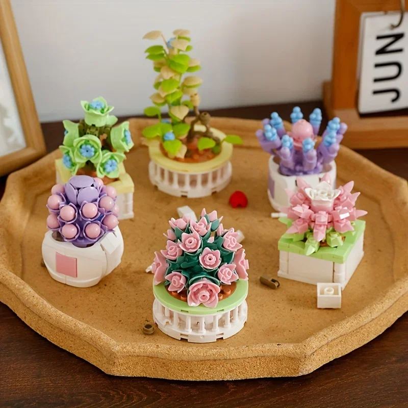 Block City DIY Potted Plants S - Cactus Mix Pot incelemesi ve fiyatı