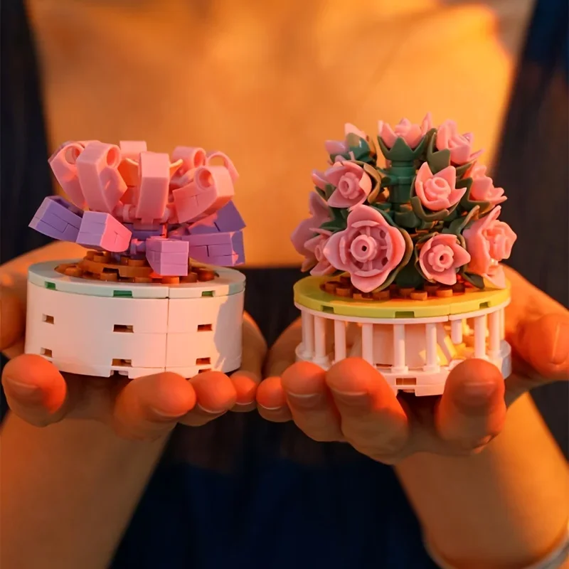 Block City DIY Potted Plants S - Cactus Mix Pot incelemesi ve fiyatı
