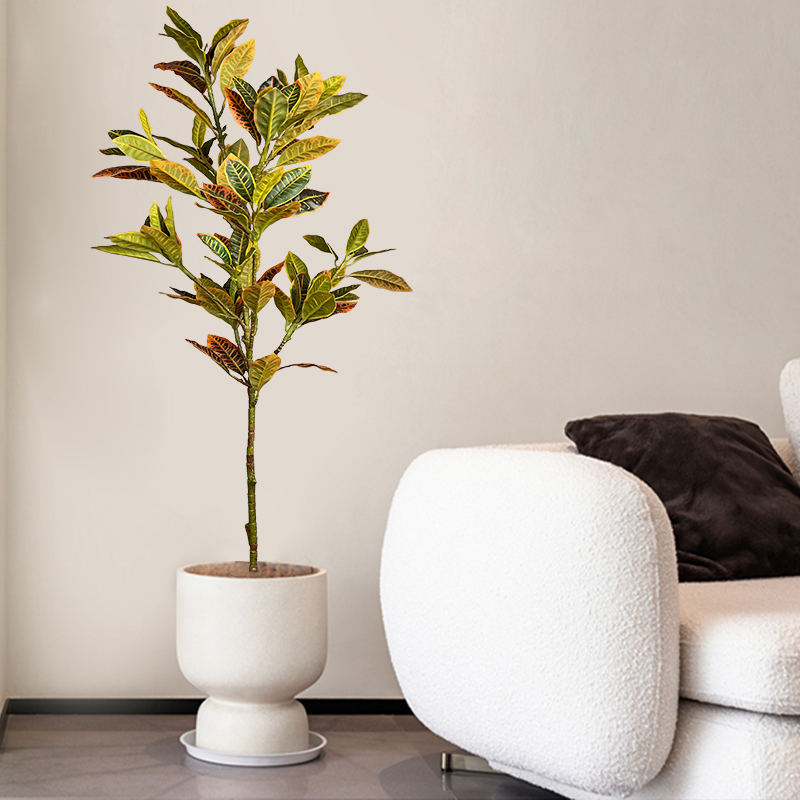 120cm Large Fake Ficus Tree Ar - Rubber Plant Ficus incelemesi ve fiyatı