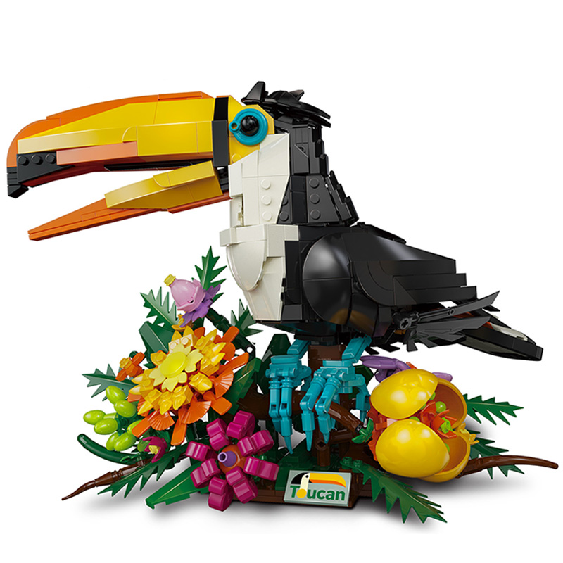 MOC 1068PCS Toucan Flower Anim - Plant Parenthood incelemesi ve fiyatı