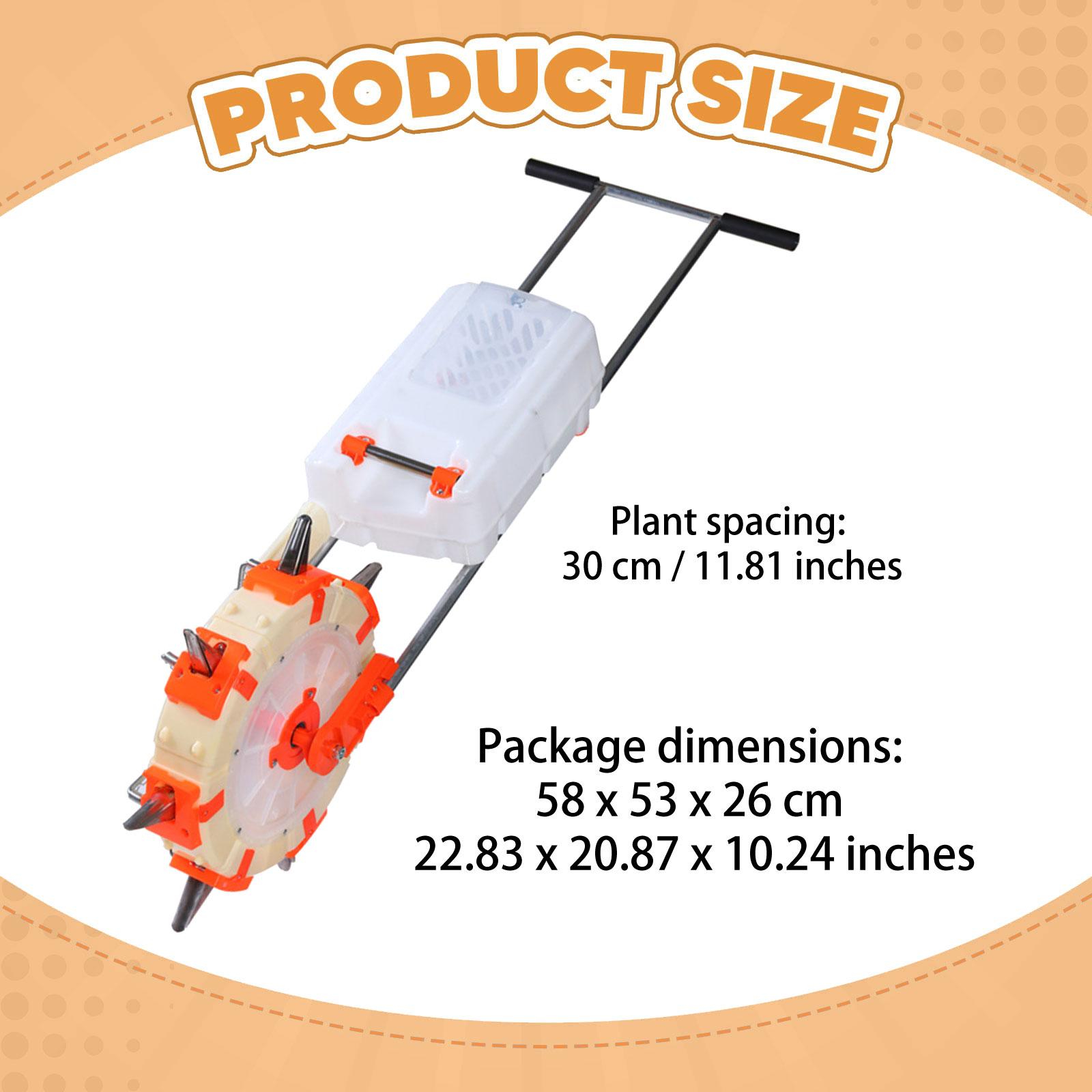 Hand Push Seeder Fertilizer, C - Plant Parents incelemesi ve fiyatı