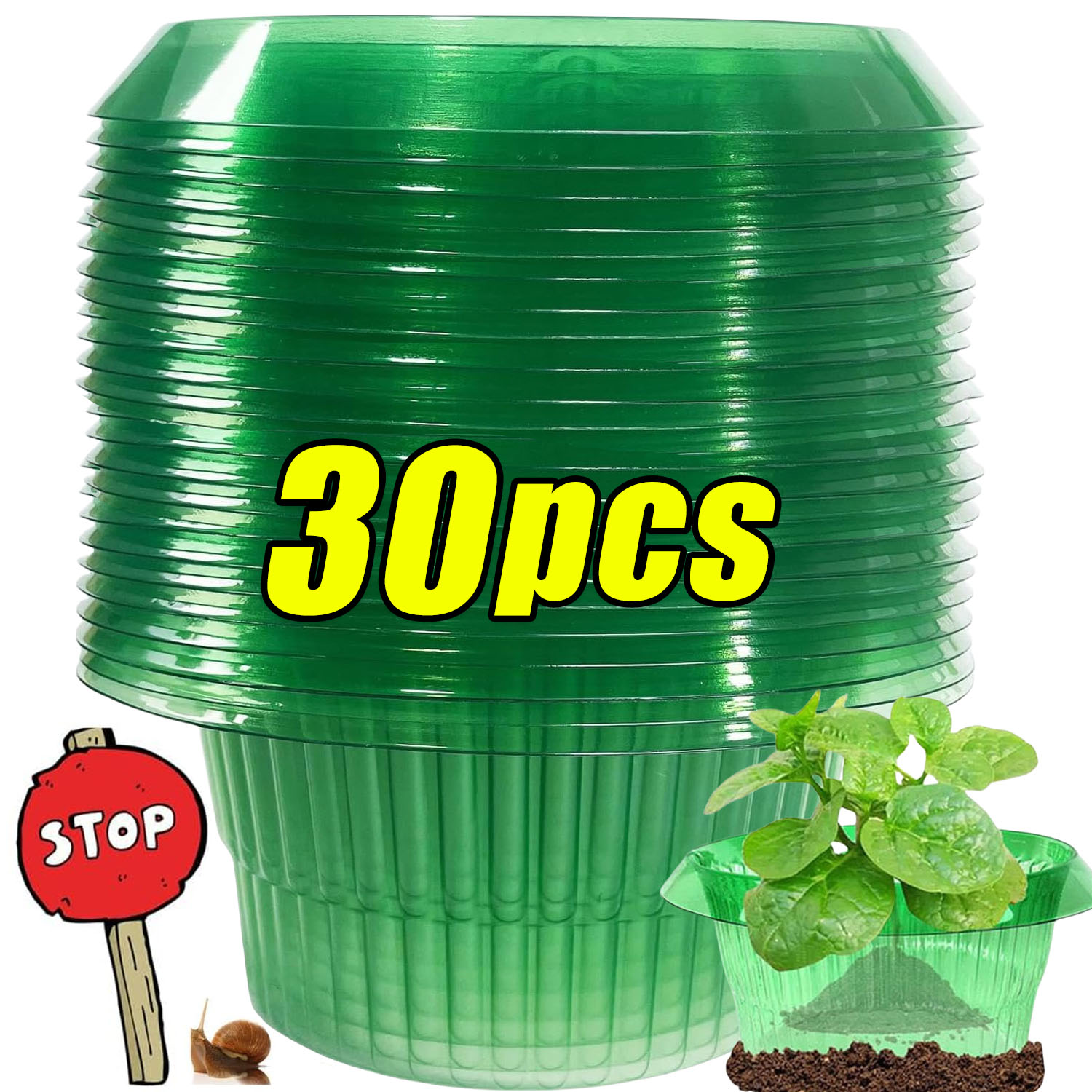 1/30pcs Plants Slug Protection - Plant Parents incelemesi ve fiyatı