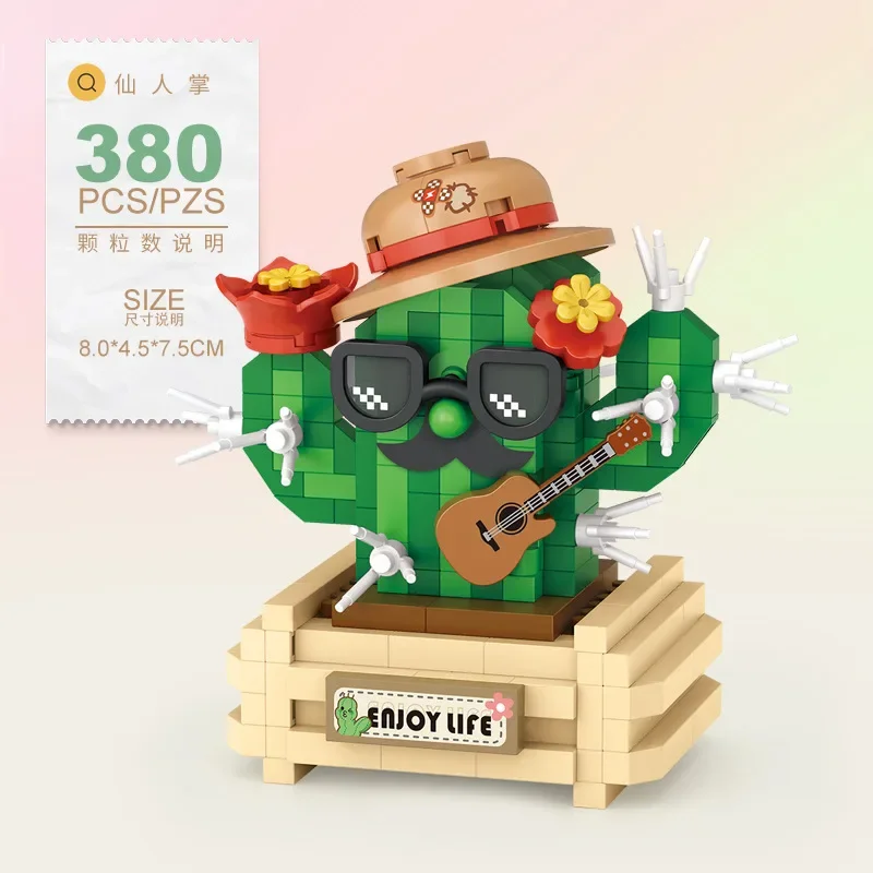 Mini Building Block Toys Creat - Cactus Mix Pot incelemesi ve fiyatı