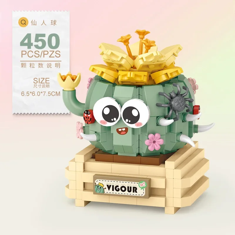 Mini Building Block Toys Creat - Cactus Mix Pot incelemesi ve fiyatı