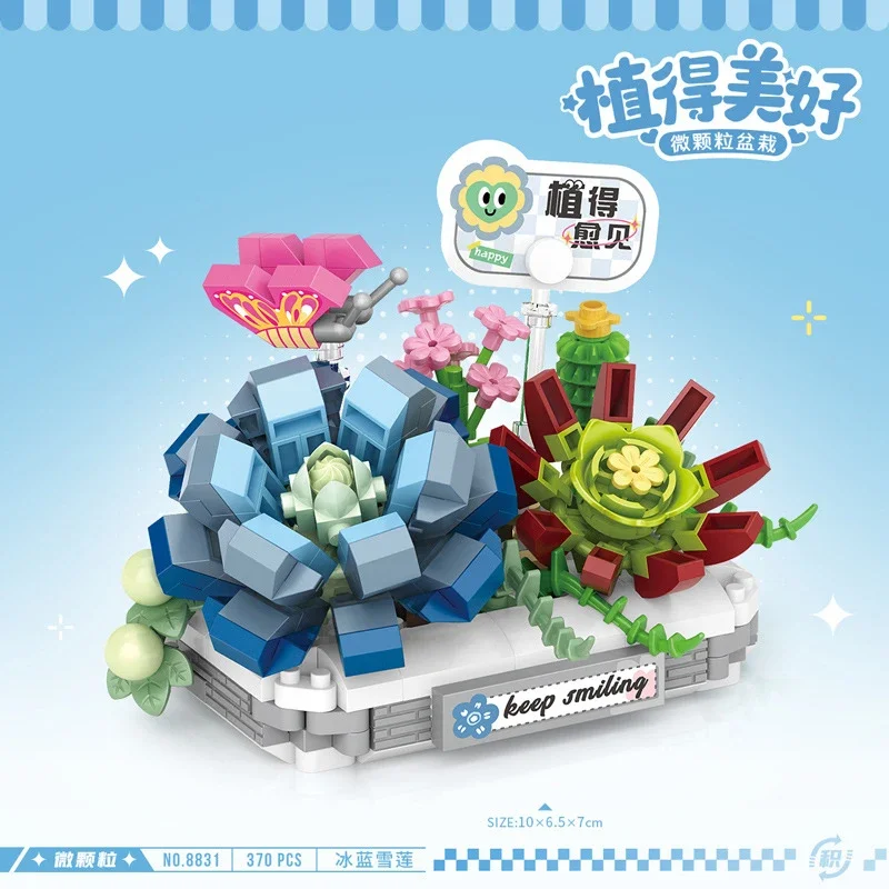 Mini Building Block Toys Creat - Cactus Mix Pot incelemesi ve fiyatı