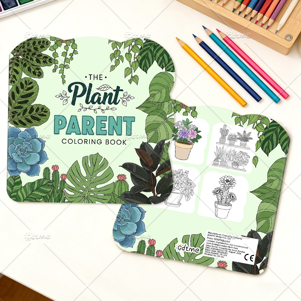 THE Plant PARENTE Coloring Boo - Plant Parents incelemesi ve fiyatı