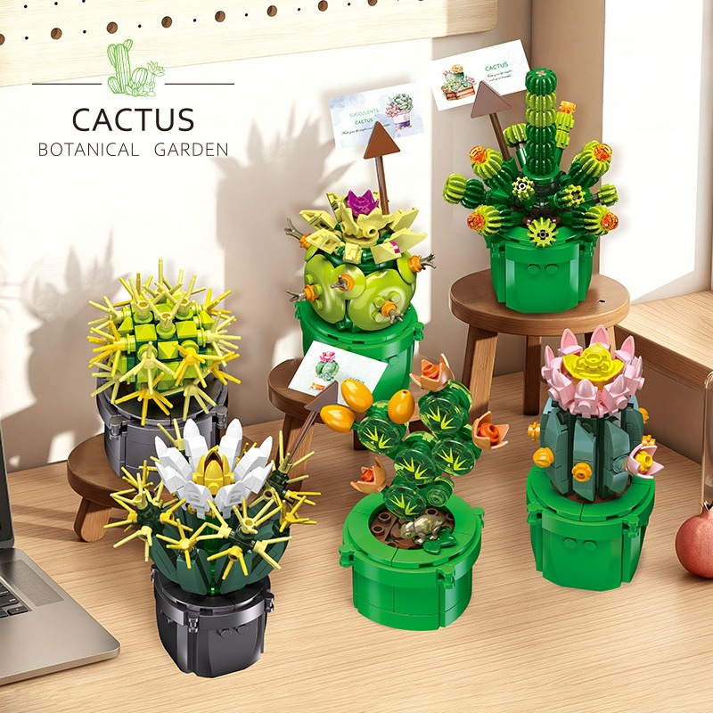 JIE-STAR JJ9175 Cactus Succule - Cactus Mix Pot incelemesi ve fiyatı