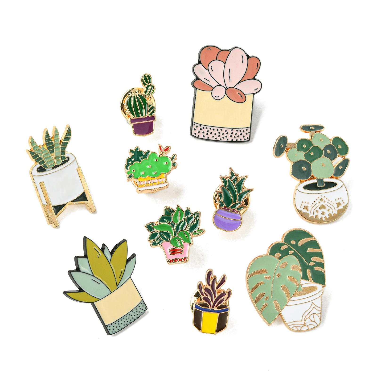 Pandahall 10Pcs Mixed Styles P - Cactus Mix Pot incelemesi ve fiyatı