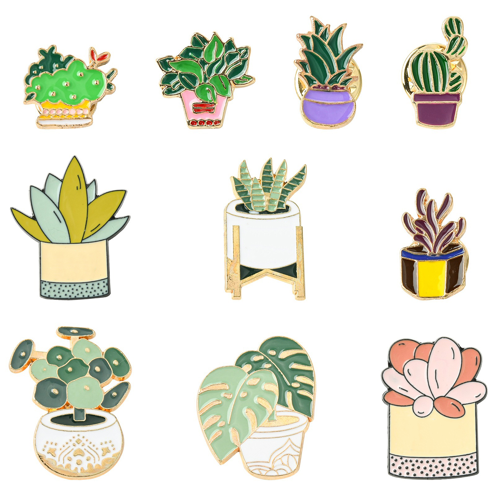Pandahall 10Pcs Mixed Styles P - Cactus Mix Pot incelemesi ve fiyatı
