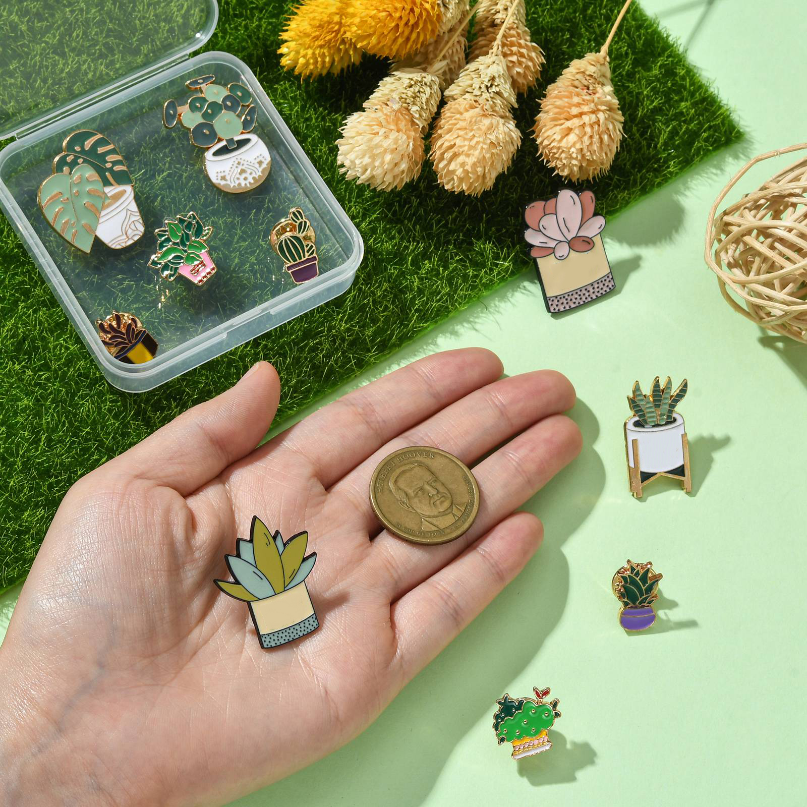 Pandahall 10Pcs Mixed Styles P - Cactus Mix Pot incelemesi ve fiyatı
